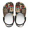 Native Pattern Clog Shoes For Adult and Kid 89236 New