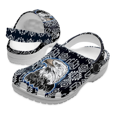 Native Pattern Clog Shoes For Adult and Kid 89218 New