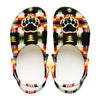 Native Pattern Clog Shoes For Adult and Kid 99091 New
