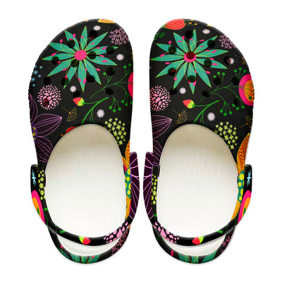 Native Pattern Clog Shoes For Adult and Kid 89189 New