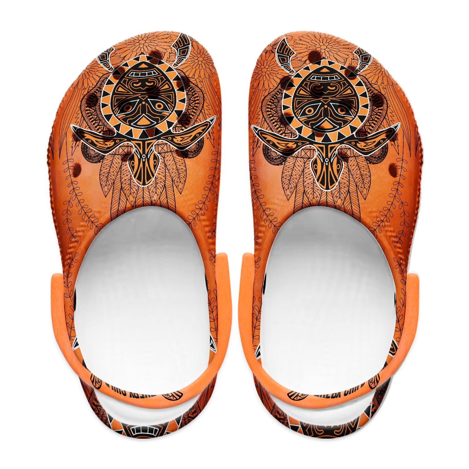 Native Pattern Clog Shoes For Adult and Kid 89239 New