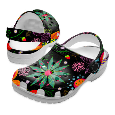 Native Pattern Clog Shoes For Adult and Kid 99088 New