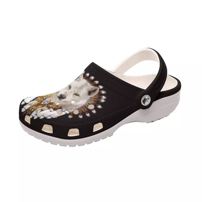 Native Pattern Clog Shoes For Adult and Kid 89186 New