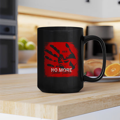 MMIW - No More Stolen Sisters Red Hand Ceramic Coffee Mug 140