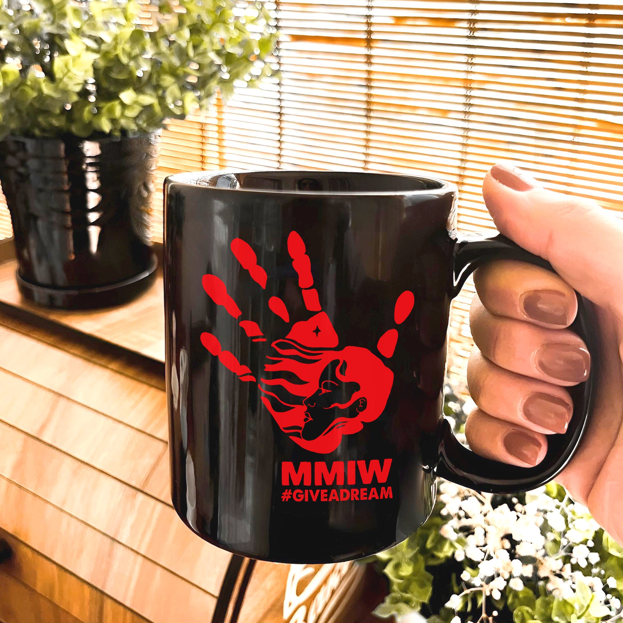 MMIW - Give A Dream Ceramic Coffee Mug 156