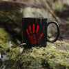 MMIW - Protect Native Women Red Hand Ceramic Coffee Mug 222