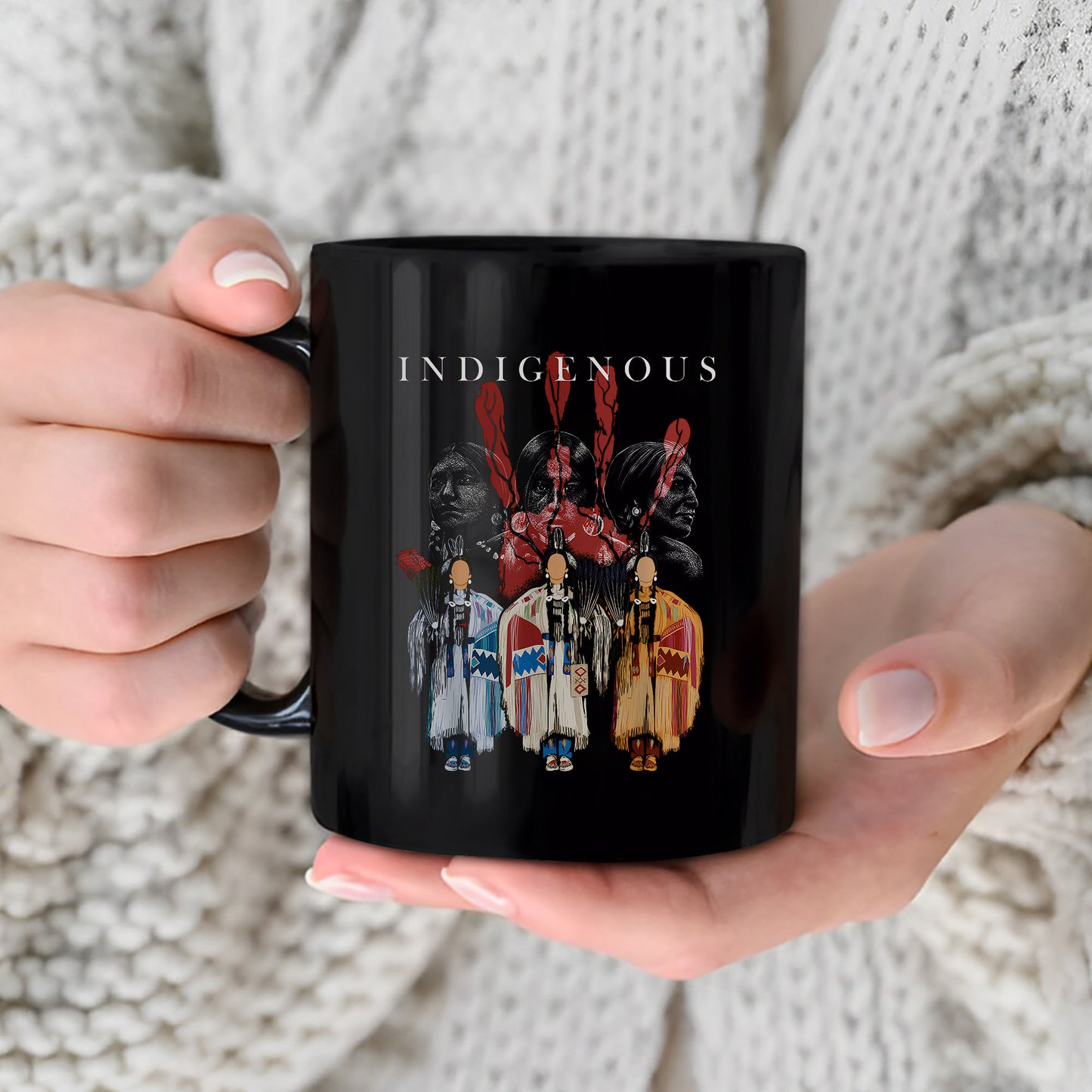 Indigenous Sisters Ceramic Coffee Mug 224