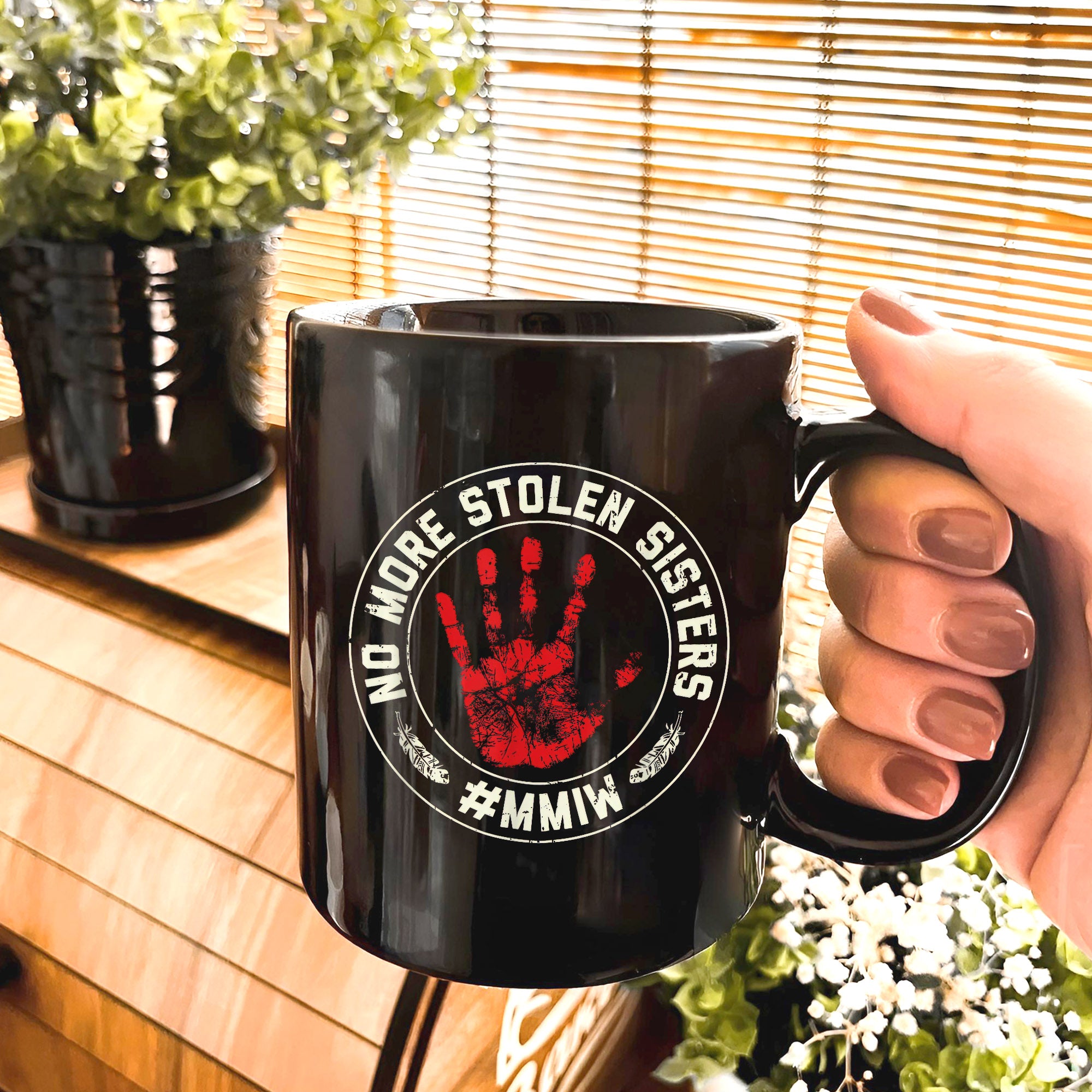 MMIW - No More Stolen Sisters Ceramic Coffee Mug 225