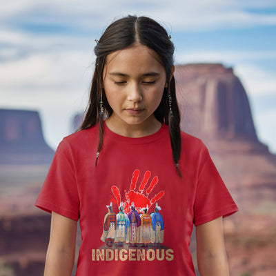 MMIW Indigenous Woman Red Hand Together Shirt Unisex T-Shirt/Hoodie/Sweatshirt