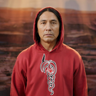 MMIW I Wear Red For My Sister, No More Stolen Sisters Red Hand Unisex T-Shirt/Hoodie/Sweatshirt