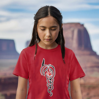 MMIW I Wear Red For My Sister, No More Stolen Sisters Red Hand Unisex T-Shirt/Hoodie/Sweatshirt