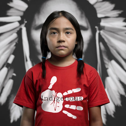 MMIW Indigenous Woman Red Hand Unisex T-Shirt/Hoodie/Sweatshirt