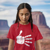 MMIW Indigenous Woman White Hand Unisex T-Shirt/Hoodie/Sweatshirt