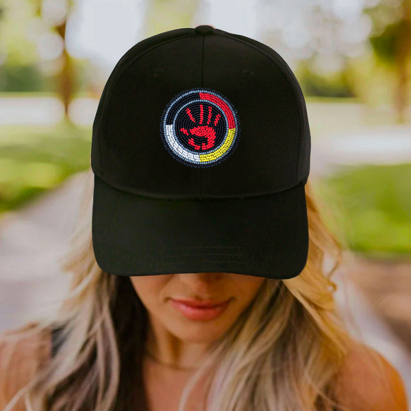 Baseball Cap For Men Women Native American Style Patch With
