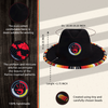 SALE 50% OFF - MMIW Fedora Hatband for Men Women Beaded Brim with Native American Style