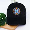 SALE 50% OFF - Four Feather Baseball Cap With Patch Cotton Unisex Native American Style