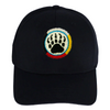 SALE 50% OFF - Bear Paw Baseball Cap With Patch Cotton Unisex Native American Style