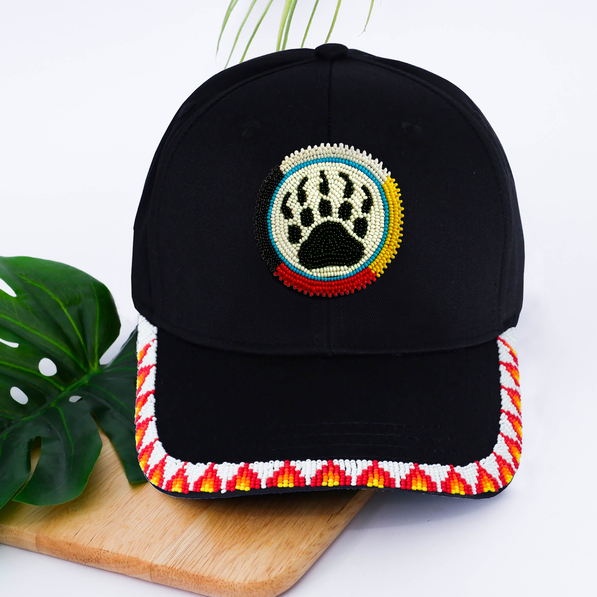 SALE 50% OFF - Bear Paw Baseball Cap With Patch Brim Unisex