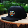 SALE 50% OFF - Trail of Tears Beaded Snapback With Patch Cotton Cap Unisex Native American Style