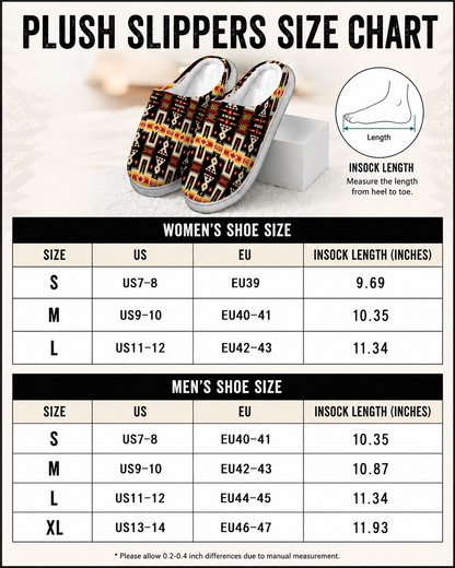Plush Slippers 89004