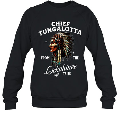 CHIEF TUNGALOTTA FROM THE Lickahinee TRIBE