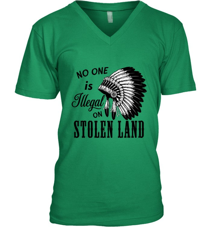 NO ONE IS ILLEGAL ON STOLEN LAND
