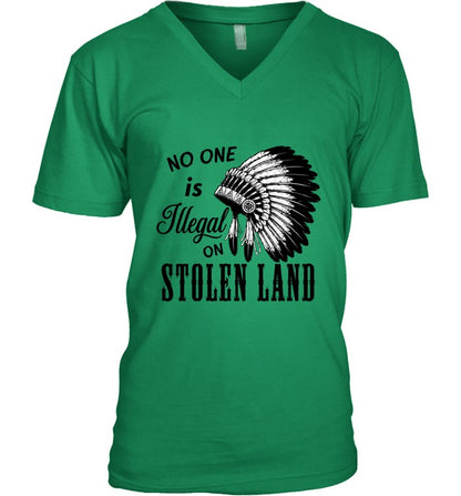 NO ONE IS ILLEGAL ON STOLEN LAND