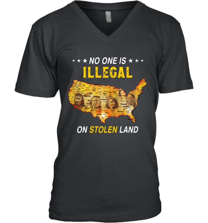 NO ONE IS ILLEGAL ON STOLEN LAND