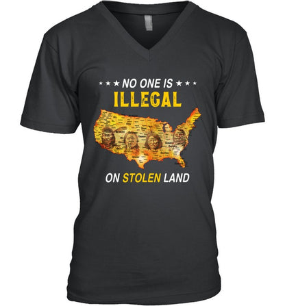 NO ONE IS ILLEGAL ON STOLEN LAND