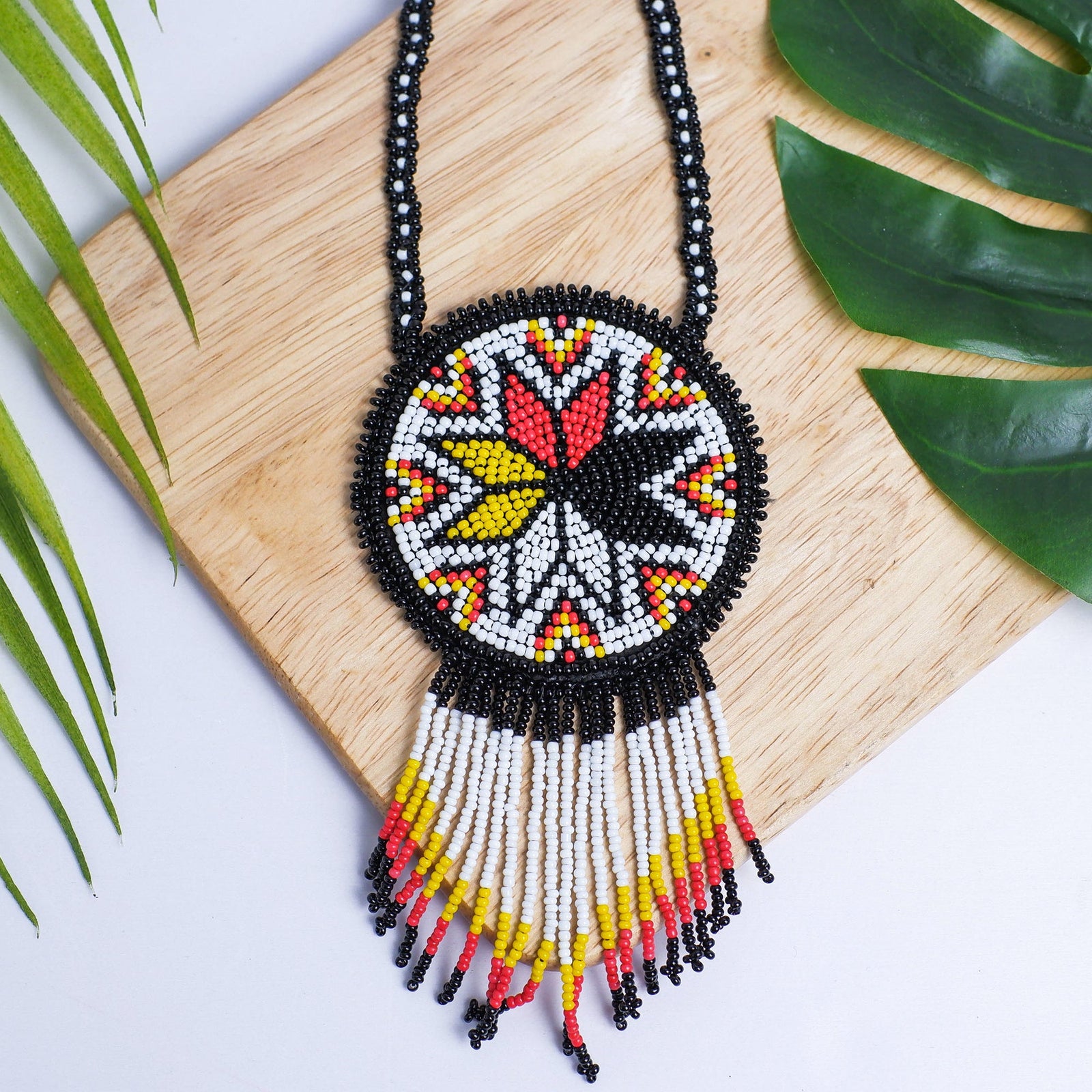 4 shops piece set - native beadwork jewelry