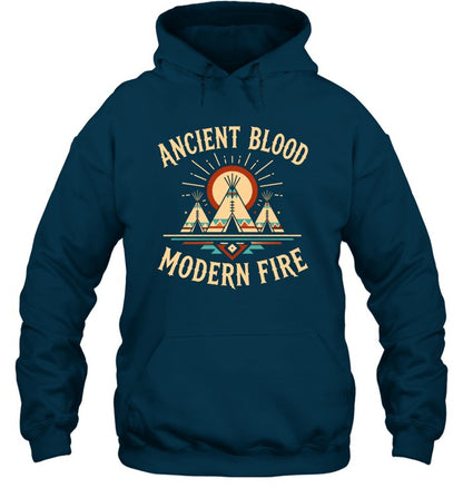 ANCIENT BLOOD MODERN FIRE