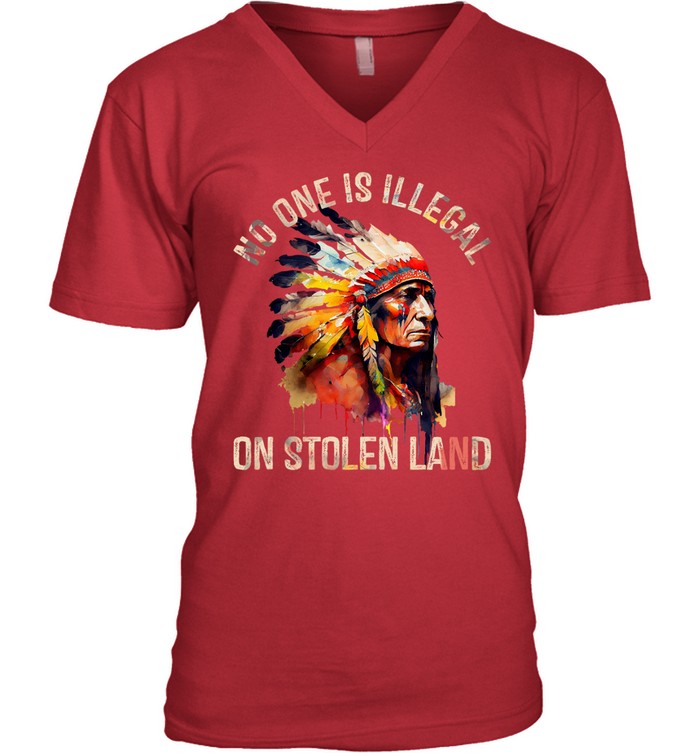 NO ONE IS ILLEGAL ON STOLEN LAND