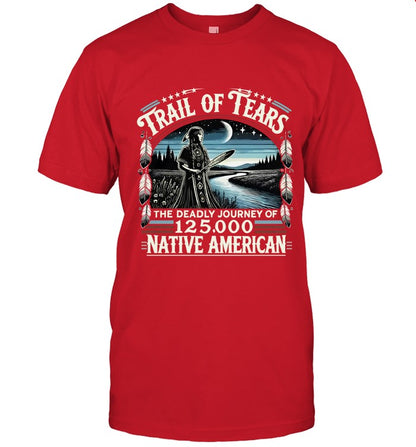 TRAIL OF TEARS THE DEADLY JOURNEY OF 125.000 NATIVE AMERICAN