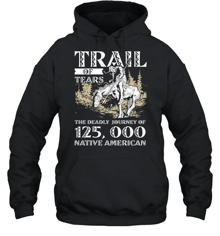 TRAIL OF TEARS THE DEADLY JOURNEY OF 125.000 NATIVE AMERICAN
