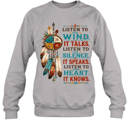 LISTEN TO THE WIND, IT TALKS. LISTEN TO "THE SILENCE," IT SPEAKS. LISTEN TO YOUR HEART, IT KNOWS.