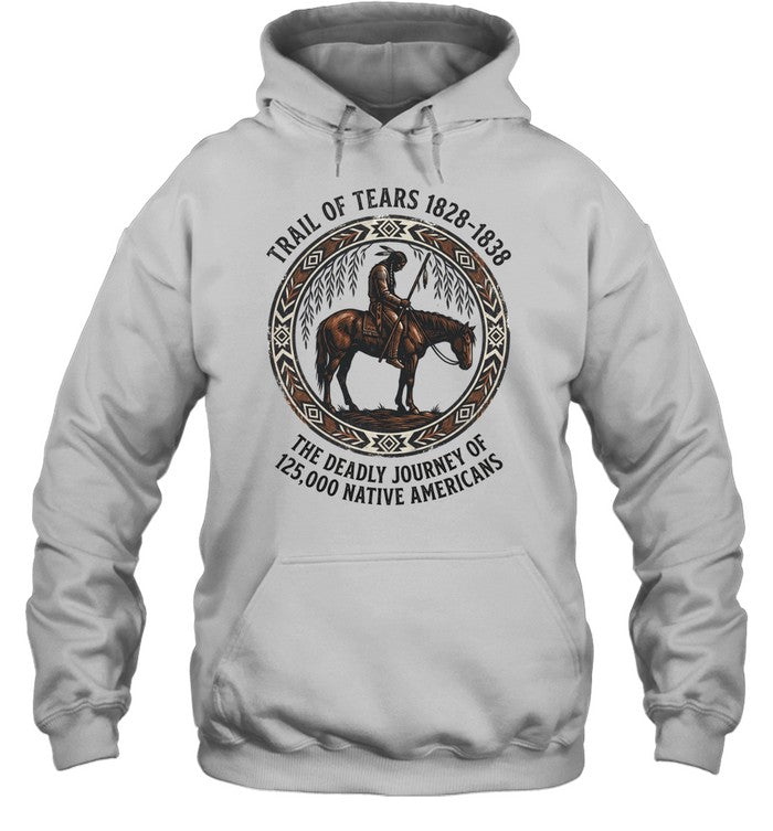 TRAIL OF TEARS 1828-1838. THE DEADLY JOURNEY OF 125,000 NATIVE AMERICANS