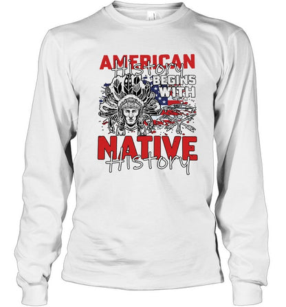 AMERICAN HISTORY BEGINS WITH NATIVE HISTORY