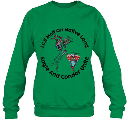 I.C.E MELT ON NATIVE LAND - EAGLE AND CONDOR UNITE