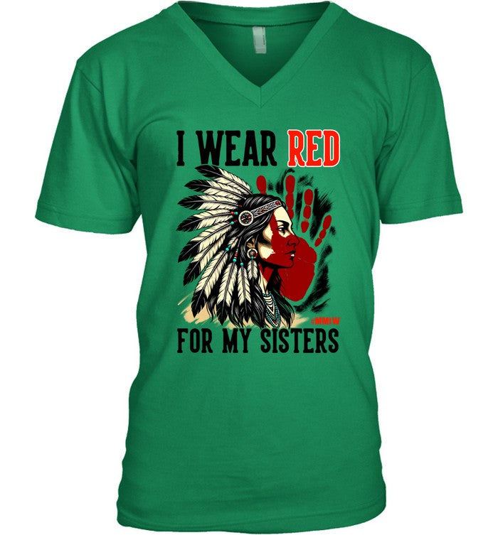 I WEAR RED FOR MY SISTERS
