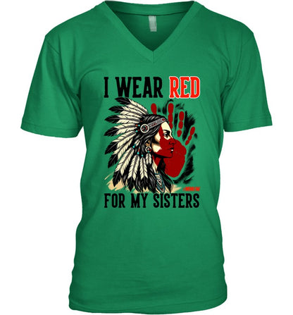 I WEAR RED FOR MY SISTERS