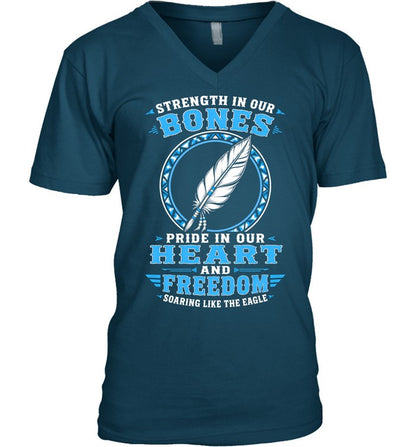 Strength In Our Bones, Pride In Our Heart, And Freedom Soaring Like The Eagle