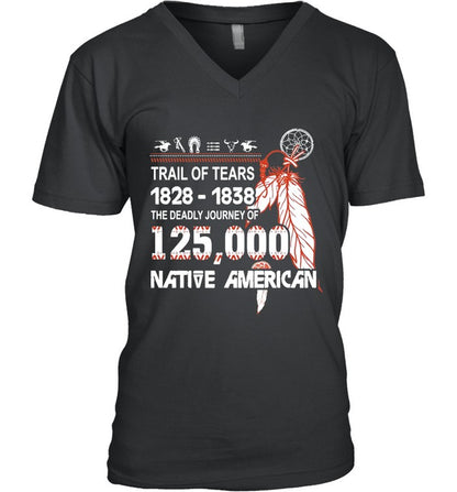 TRAIL OF TEARS 1828-1838 THE DEADLY JOURNEY OF 125,000 NATIVE AMERICAN