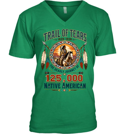 Trail Of Tears 1828-1838 The Deadly Journey Of 125,000 Native American