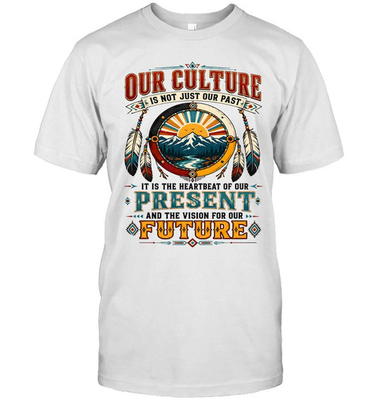 OUR CULTURE IS NOT JUST OUR PAST IT IS THE HEARTBEAT OF OUR PRESENT AND THE VISION FOR OUR FUTURE