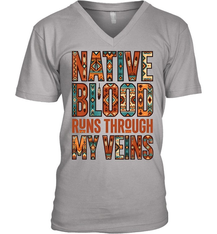 NATIVE BLOOD RUNS THROUGH MY VEINS