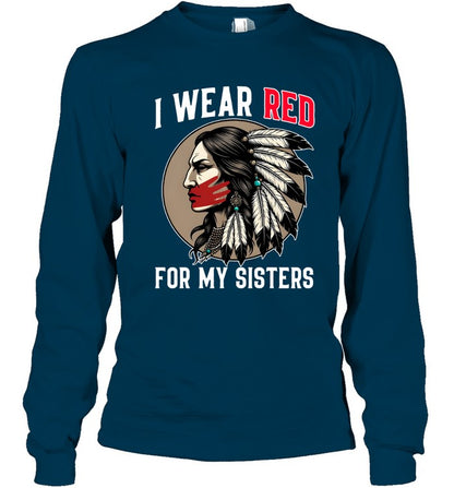 I WEAR RED FOR MY SISTERS