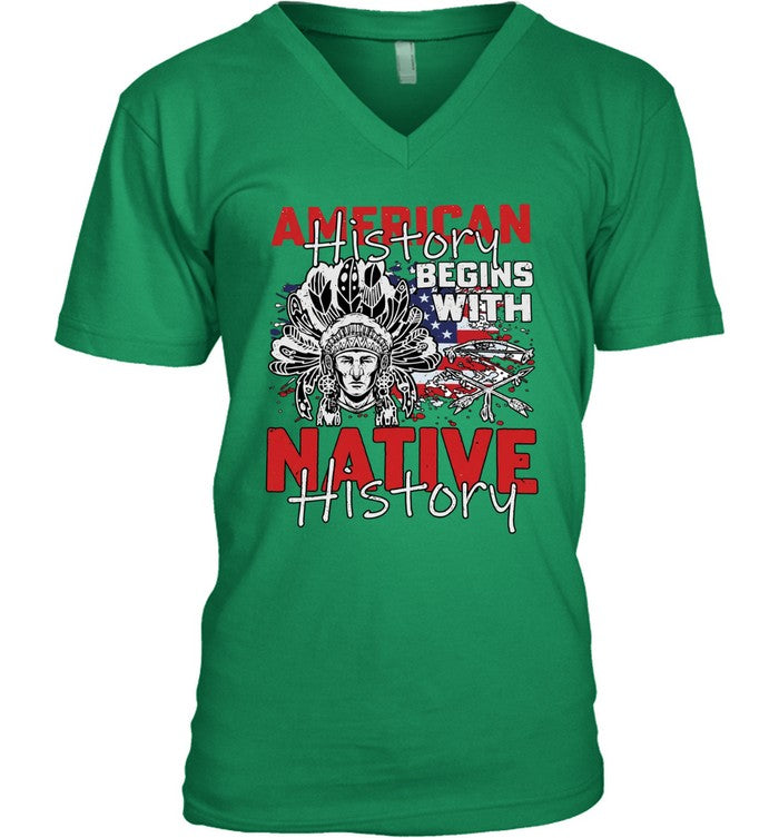 AMERICAN HISTORY BEGINS WITH NATIVE HISTORY