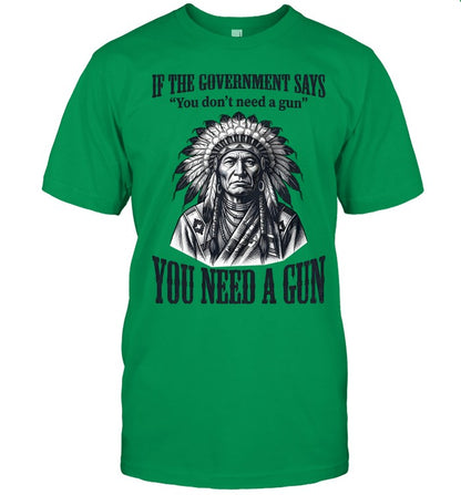 IF THE GOVERNMENT SAYS "You don't need a gun" YOU NEED A GUN