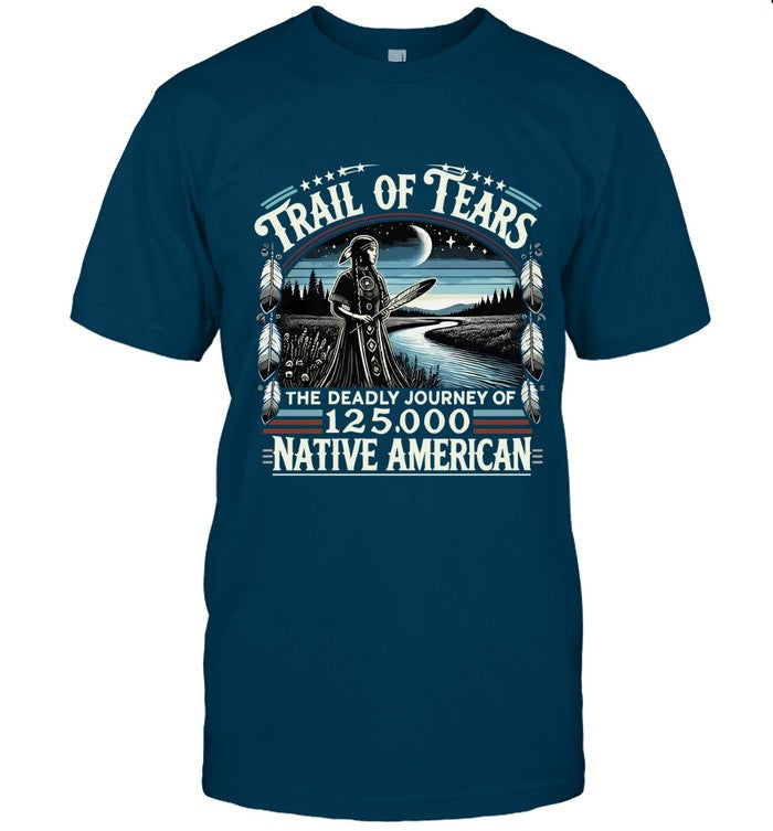 TRAIL OF TEARS THE DEADLY JOURNEY OF 125.000 NATIVE AMERICAN