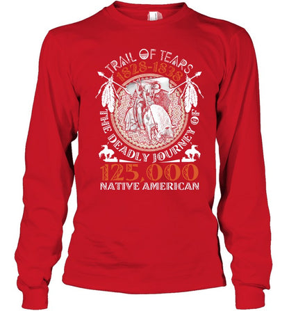 TRAIL OF TEARS 1828-1838 125,000 NATIVE AMERICAN